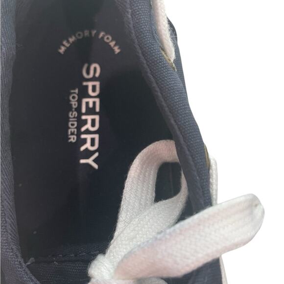 SPERRY Nautical Blue/White Slip-on, Sz 8, EUC, Coastal Capsule - Picture 5 of 7